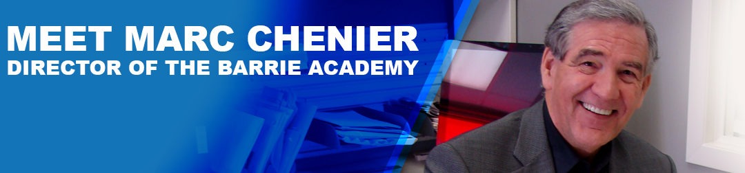 Meet Marc Chenier, co-owner and director of the Barrie Academy