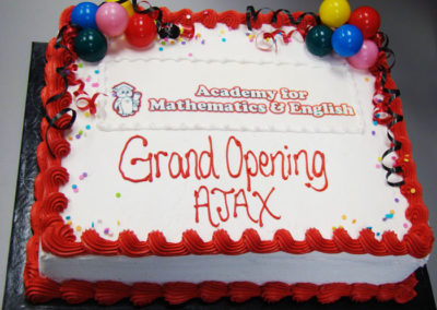 Grand Opening Celebration Cake