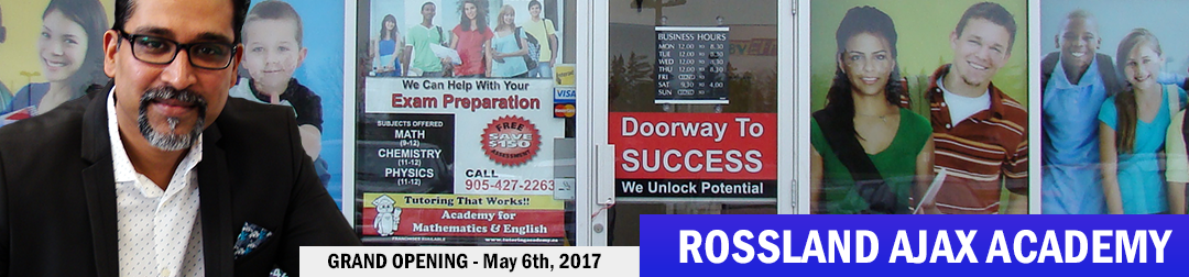 Grand Opening – Rossland Ajax Tutoring Centre