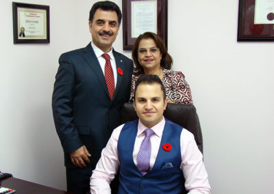 York Mills Gardens Director With Parents