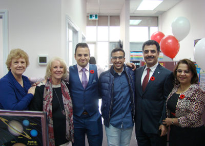 Academy Team Members, Saman, His Insurance Broker & Parents