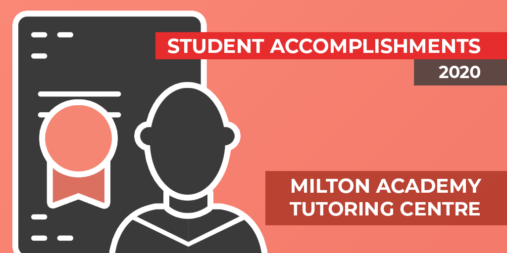 2020 Student Achievements for our Milton Academy