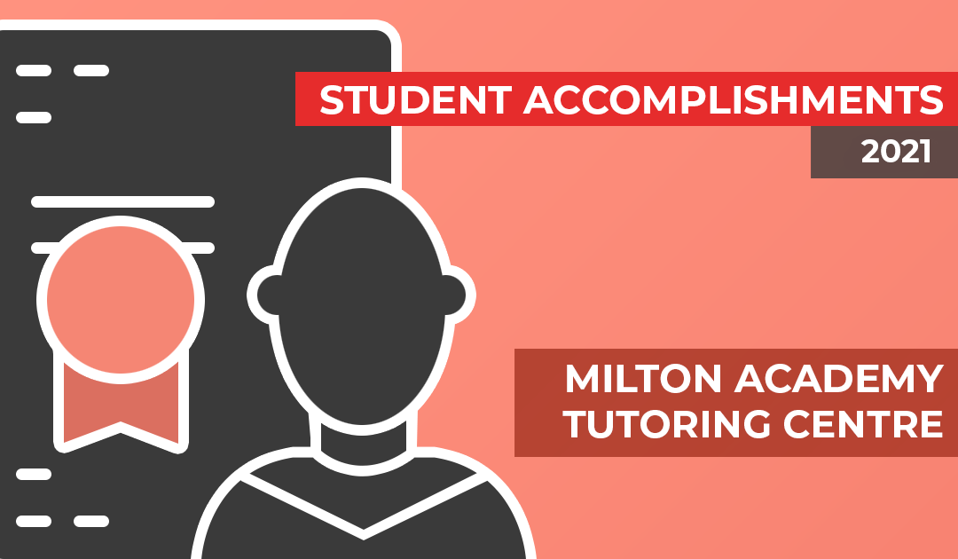 2021 Student Achievements for our Milton Academy