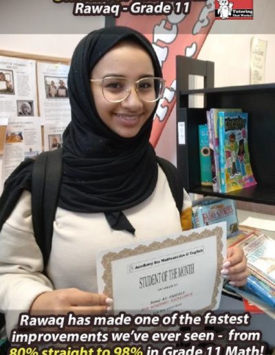 Rawaq - Student of the Month