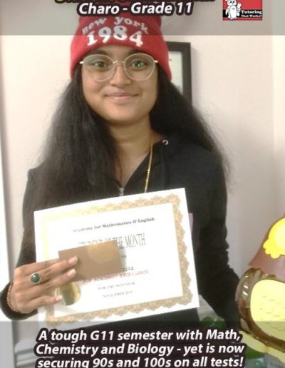 Charo - Student of the Month