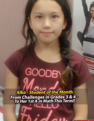 Alko - Student of the Month