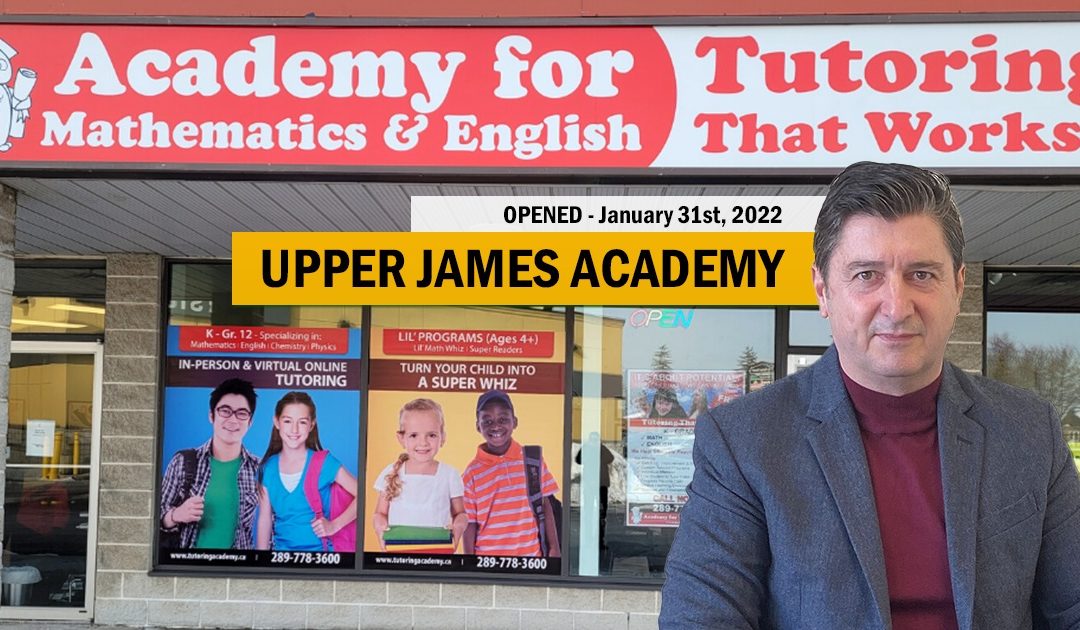 Upper James Academy Now Open