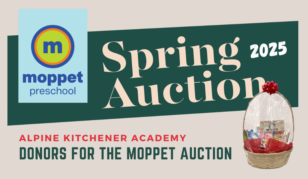 Alpine Kitchener Academy – Moppet Preschool Auction donors